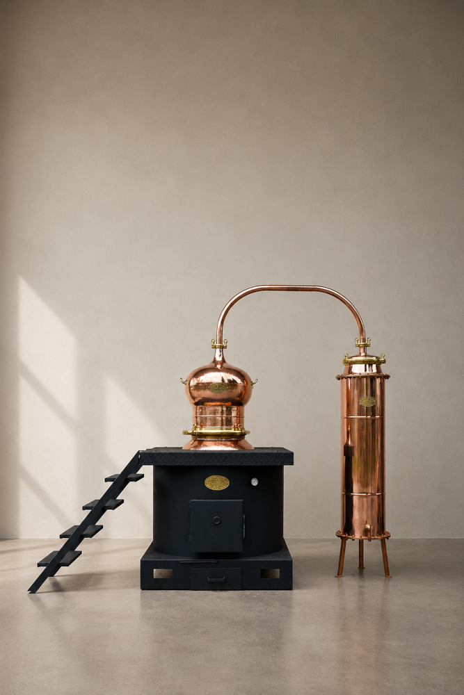 PRODUCTIVE DISTILLER 50-130 LT WITH METAL OVEN
